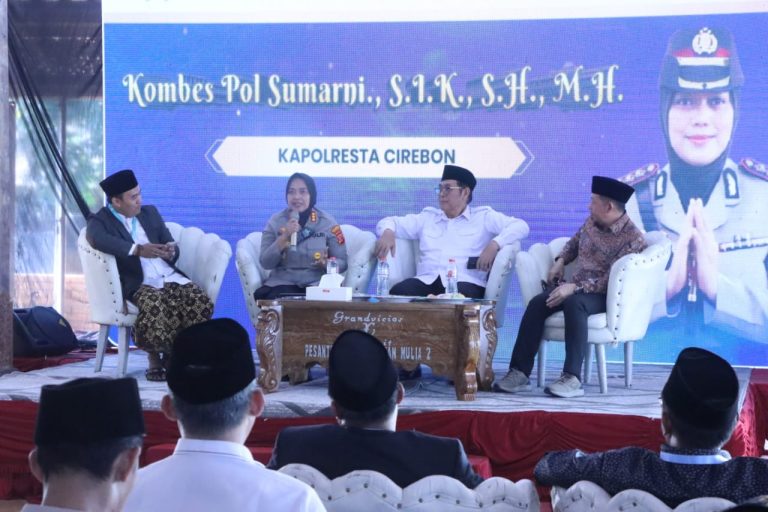 Polresta Cirebon Amankan Kunjungan Wapres RI ke-13 KH. Ma’ruf Amin di Halaqah Nasional IV